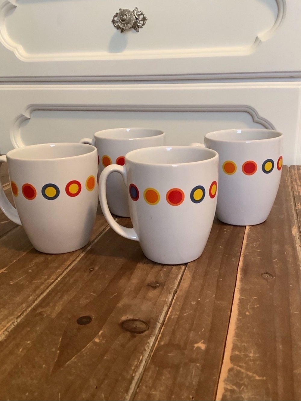 Corelle Hot Dots Mug Set